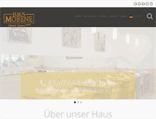 Tablet Screenshot of hotel-in-graz.com